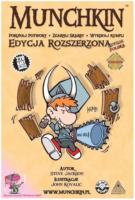 Munchkin Edycja Rozszerzona cover art