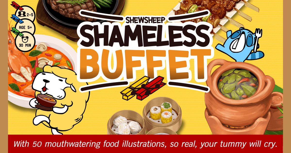 Shewsheep Shameless Buffet Board Game BoardGameGeek