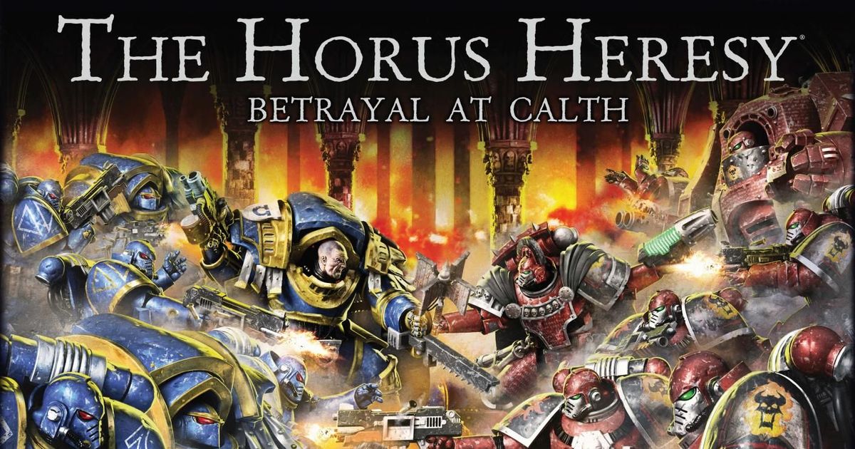 Review] Horus Heresy: Betrayal of Calth, la boite de l'horus heresy de  games workshop.