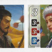Splendor: Dice Con 2019 Promo Tiles – Zhang Qian and Xiang Fei