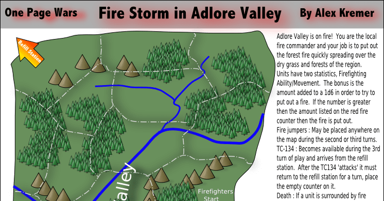 Fire Storm in Adlore Valley | Board Game | BoardGameGeek
