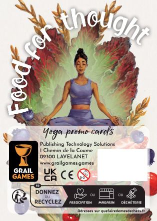 Food for Thought: Yoga Promo Cards