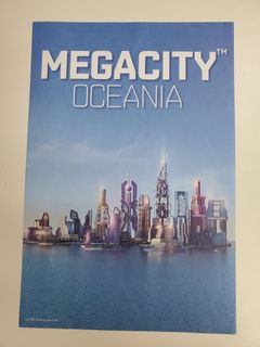 MegaCity: Oceania Alternate-Art Central City Tiles