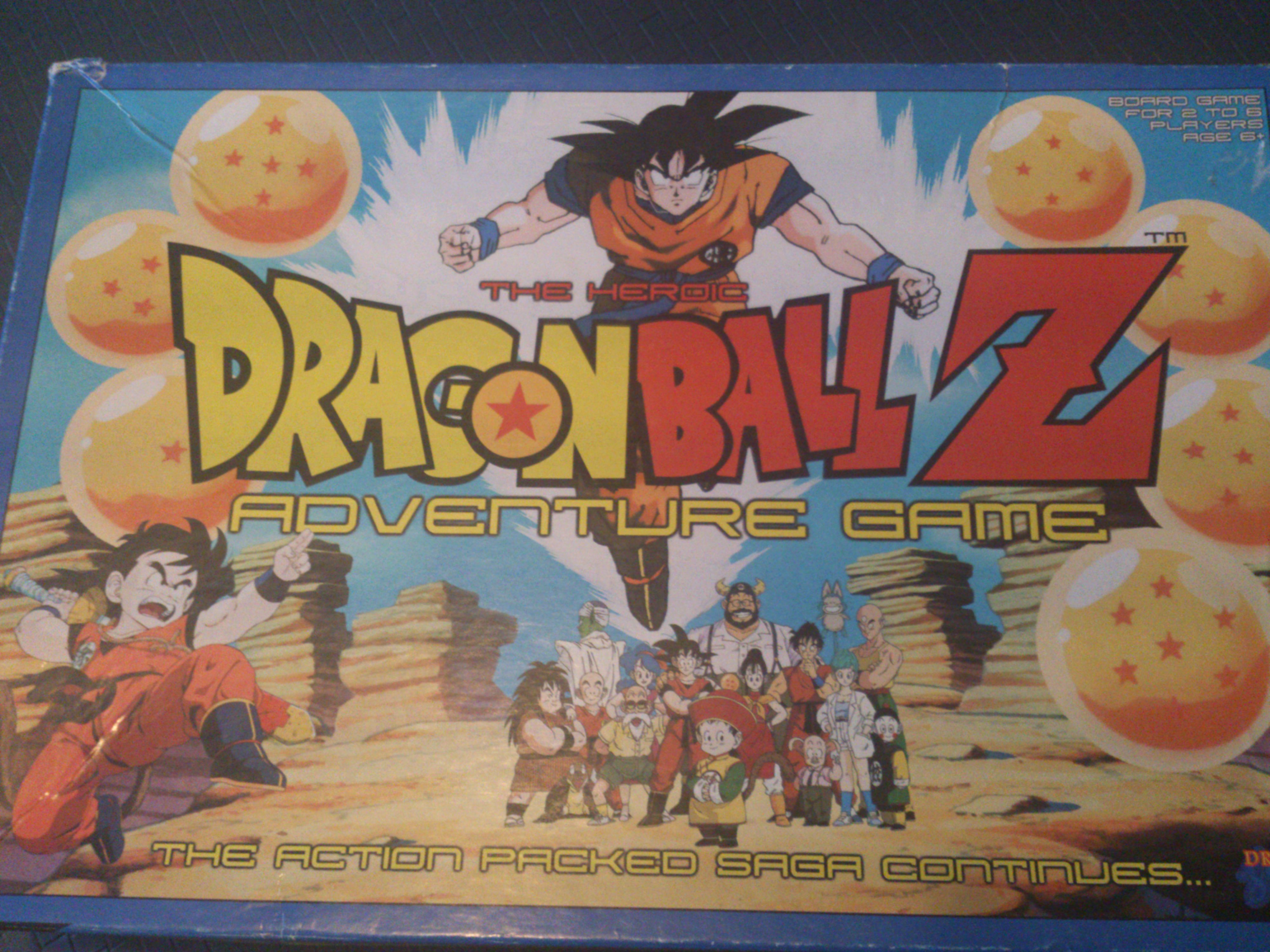 The Heroic Dragon Ball Z Adventure Game box art