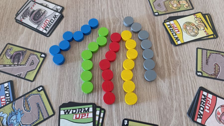 Worm up! - Tirandodados 5