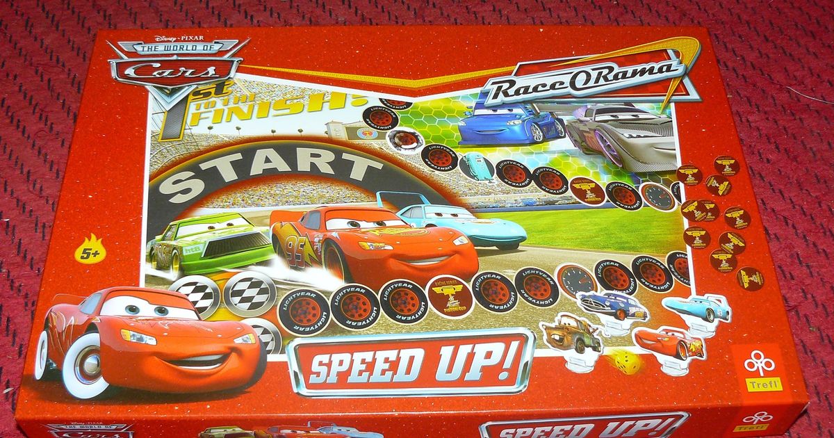 The World Of Cars: Race-O-Rama, Board Game