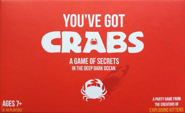 You've Got Crabs- Front Cover (2D)
