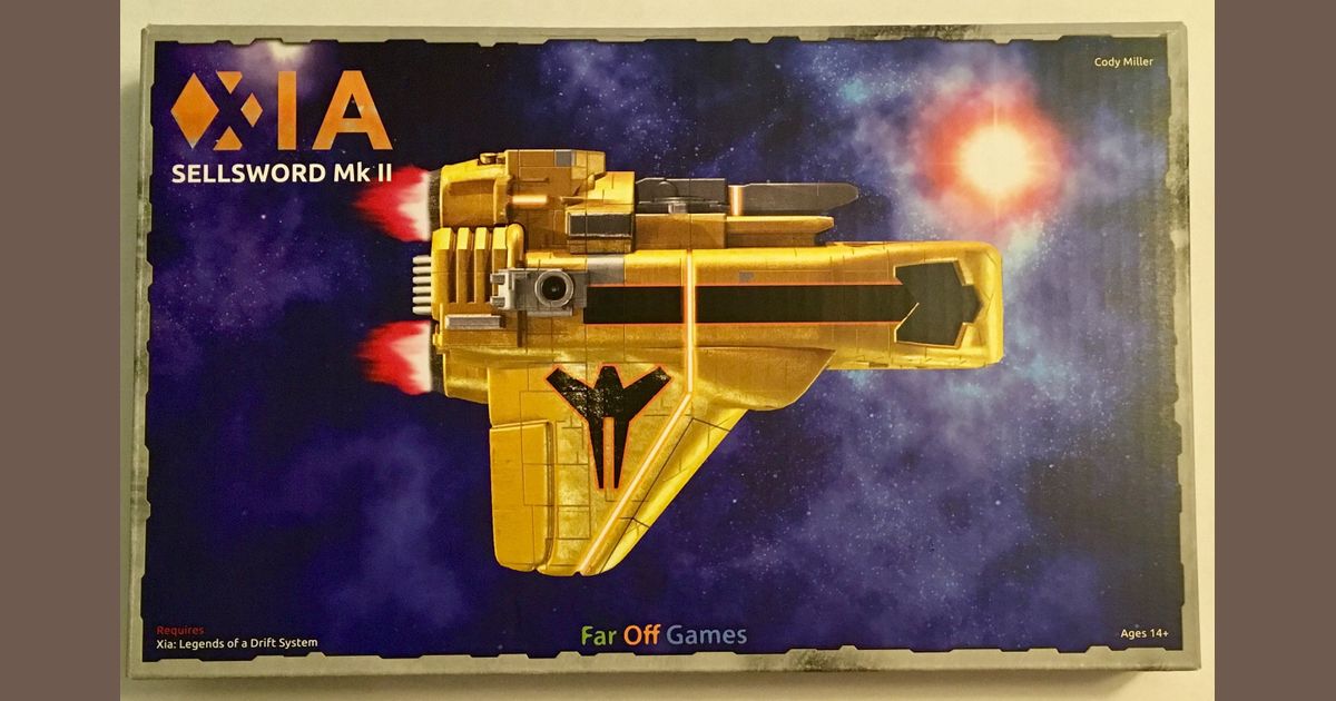 Xia Legends Of A Drift System Sellsword Board Game Boardgamegeek