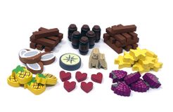 Robinson Crusoe: Adventures on the Cursed Island – 54-Piece Resource Upgrade Kit