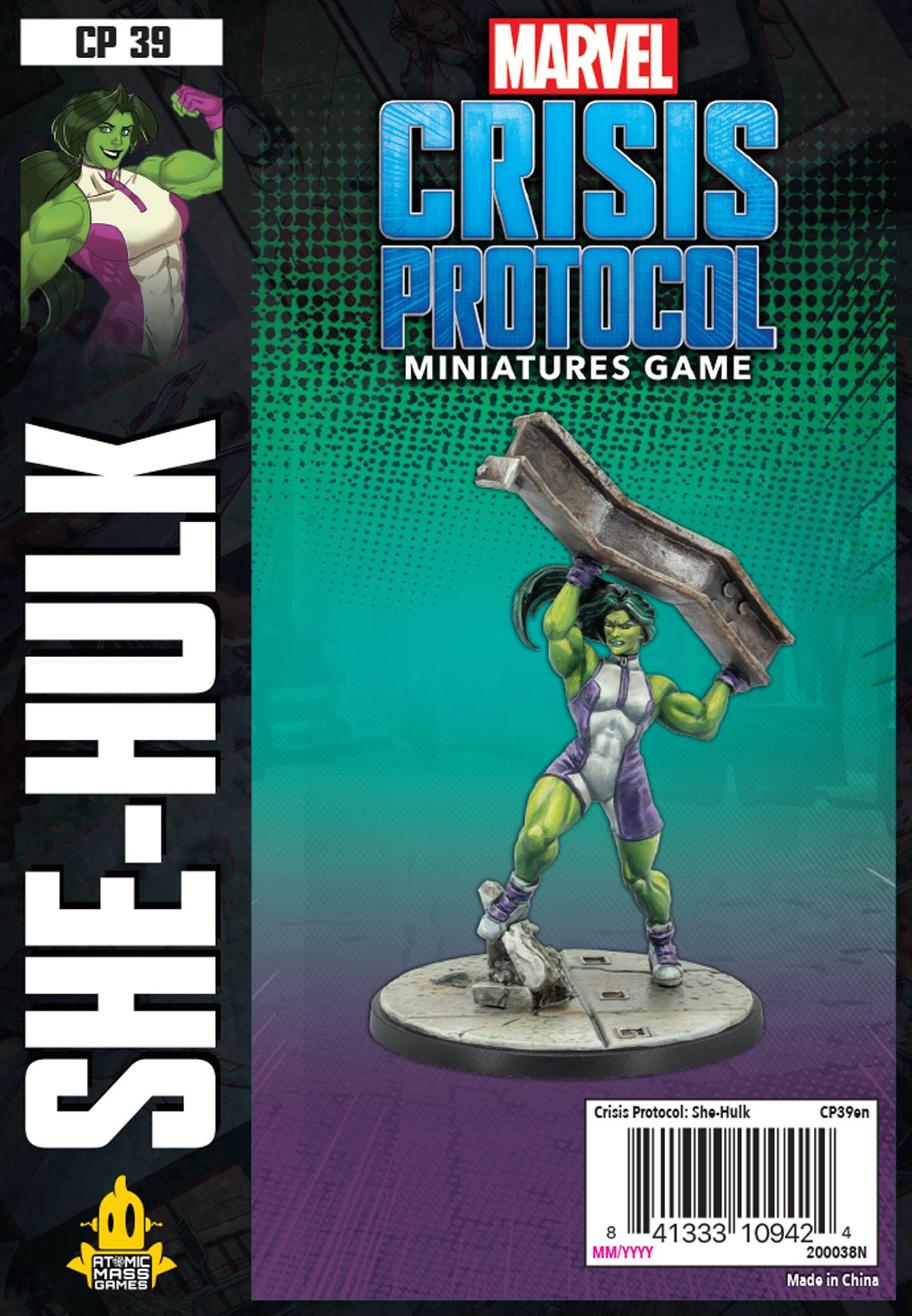 Marvel: Crisis Protocol – She-Hulk cover art