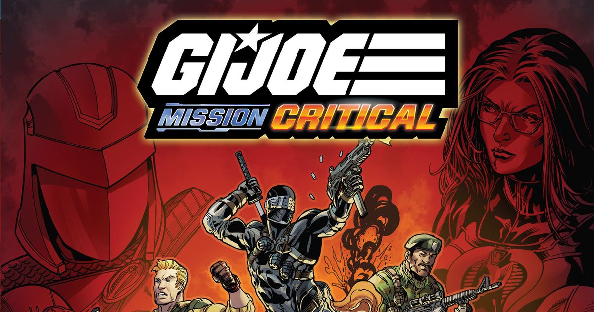 Dados G.I. JOE Mission Critical - Pack Com 9 Peças | Cores Clássicas