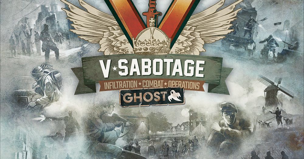 V-Sabotage Ghost expansion - English + French – Triton Noir