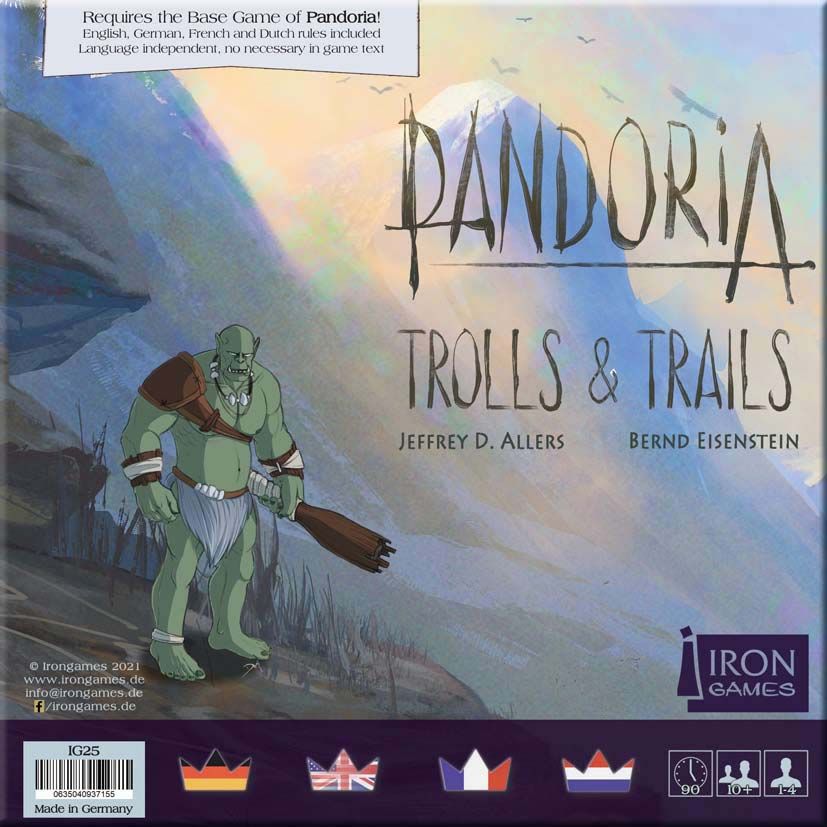 Pandoria: Trolls & Trails box art