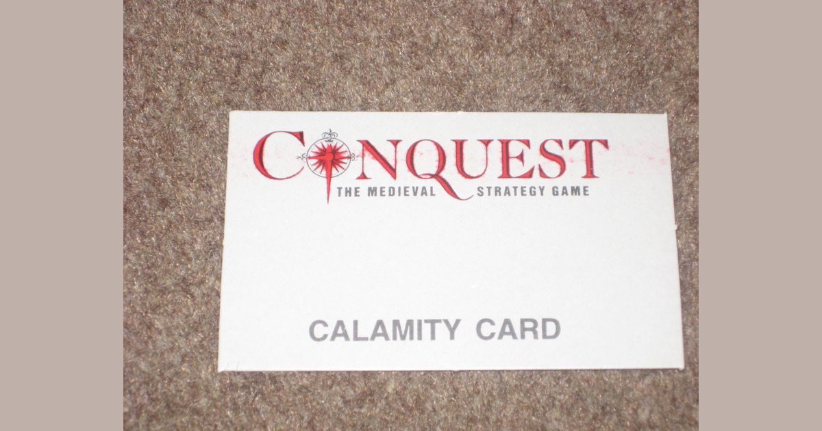 BoardGameGeek Conquest: The Medieval Strategy Game