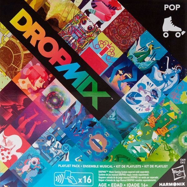 New Dropmix Rock Pop Hip-Hop Or Electronic Playlist Card Pack Hasbro Official 