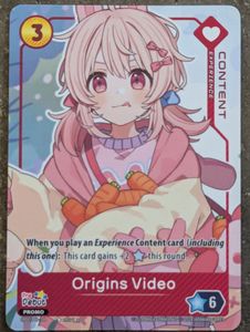 Oshi Push: Origins Video Promo Card