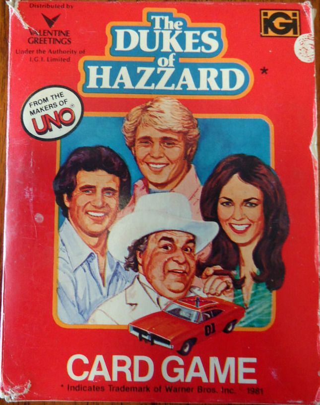 The Dukes of Hazzard Card Game