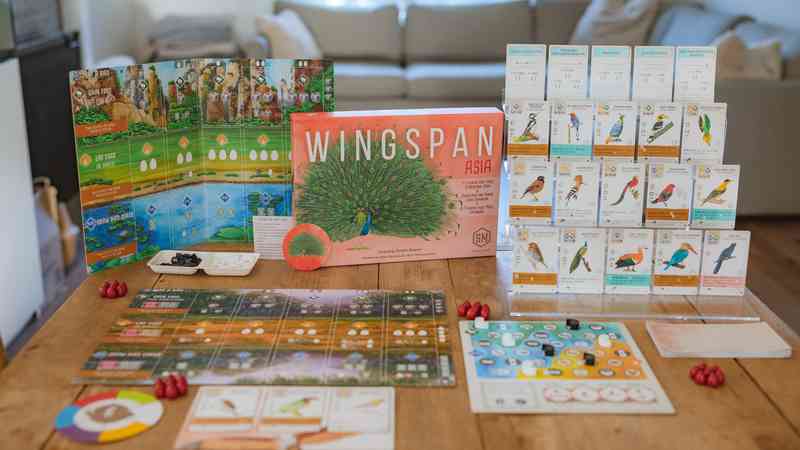 Wingspan : Asie - plateau de jeu