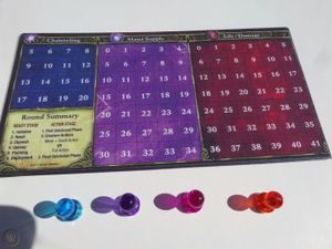 Mage Wars Arena: Premium Magnetic Status Board