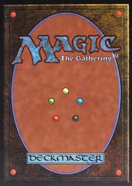 How many thousands of cards have been printed with this famous MtG cardback?