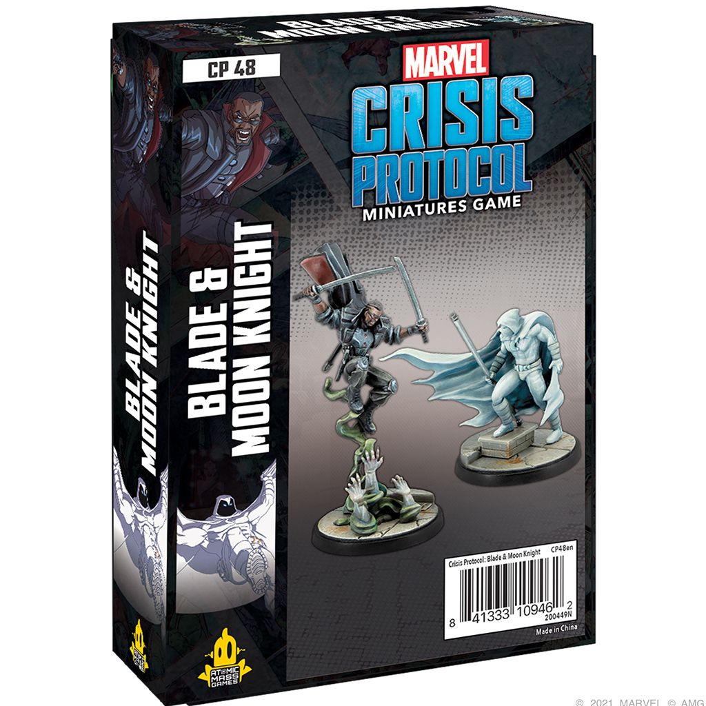 Marvel: Crisis Protocol – Blade & Moon Knight cover