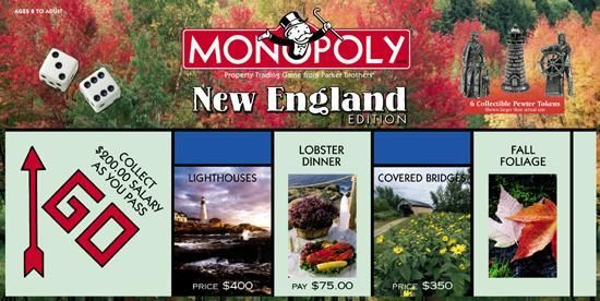 Monopoly: New England cover art