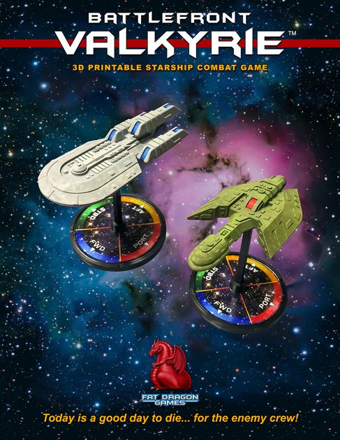 Battlefront Valkyrie - 2D Ship Counters (50mm) | Battlefront Valkyrie
