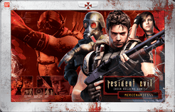 Resident Evil Deck Building Game: Mercenaries box art