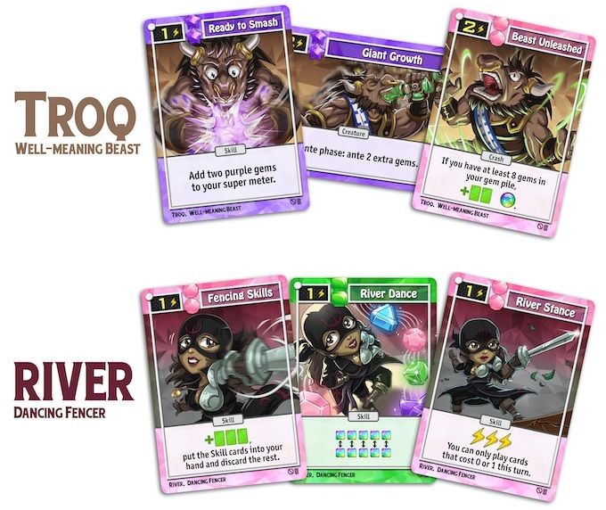 Puzzle Strike 2: Troq and River