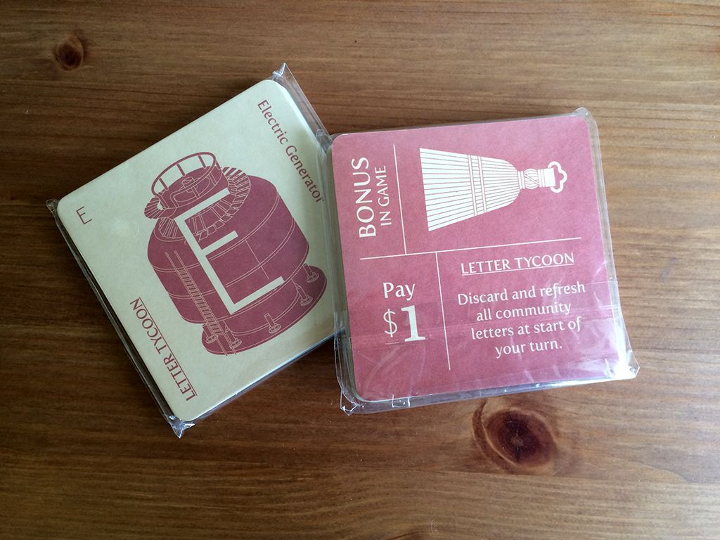 Letter Tycoon: 2015 Coaster Set Expansion Powers