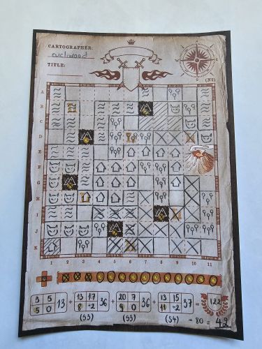 Cartographers Map Pack Solo Challenge #22 - February 2026 | Cartographers