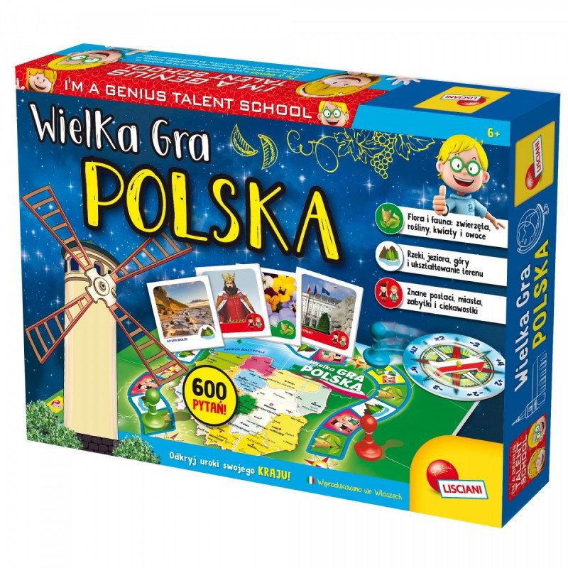 Cover art for I'm a Genius Talent School: Wielka gra – Polska