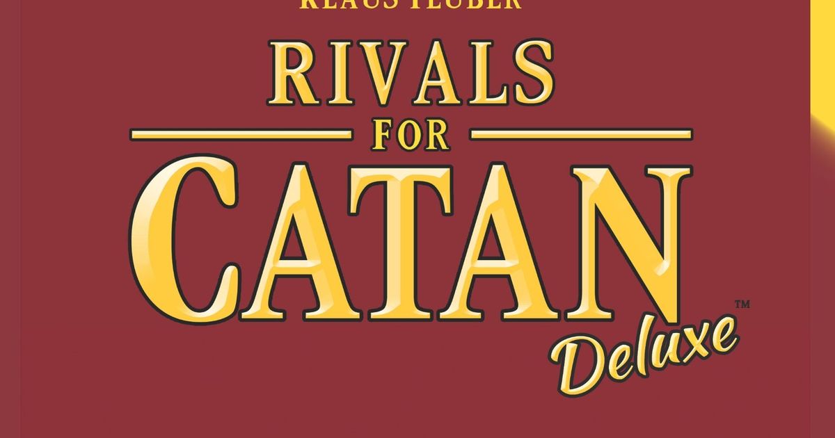 Rivals for Catan Deluxe - 2-Player Card Game