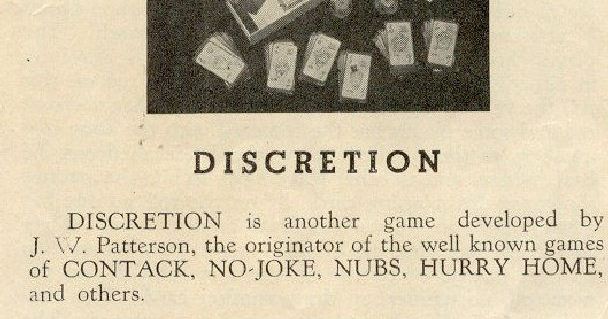 Discretion | Board Game | BoardGameGeek