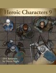 RPG Item: Devin Token Pack 069: Heroic Characters 9