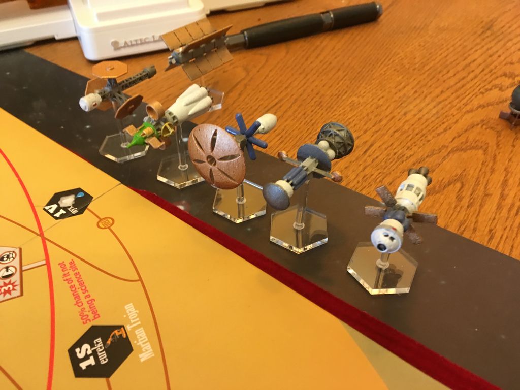 3D printed cosmic ship parts High Frontier (Third Edition)