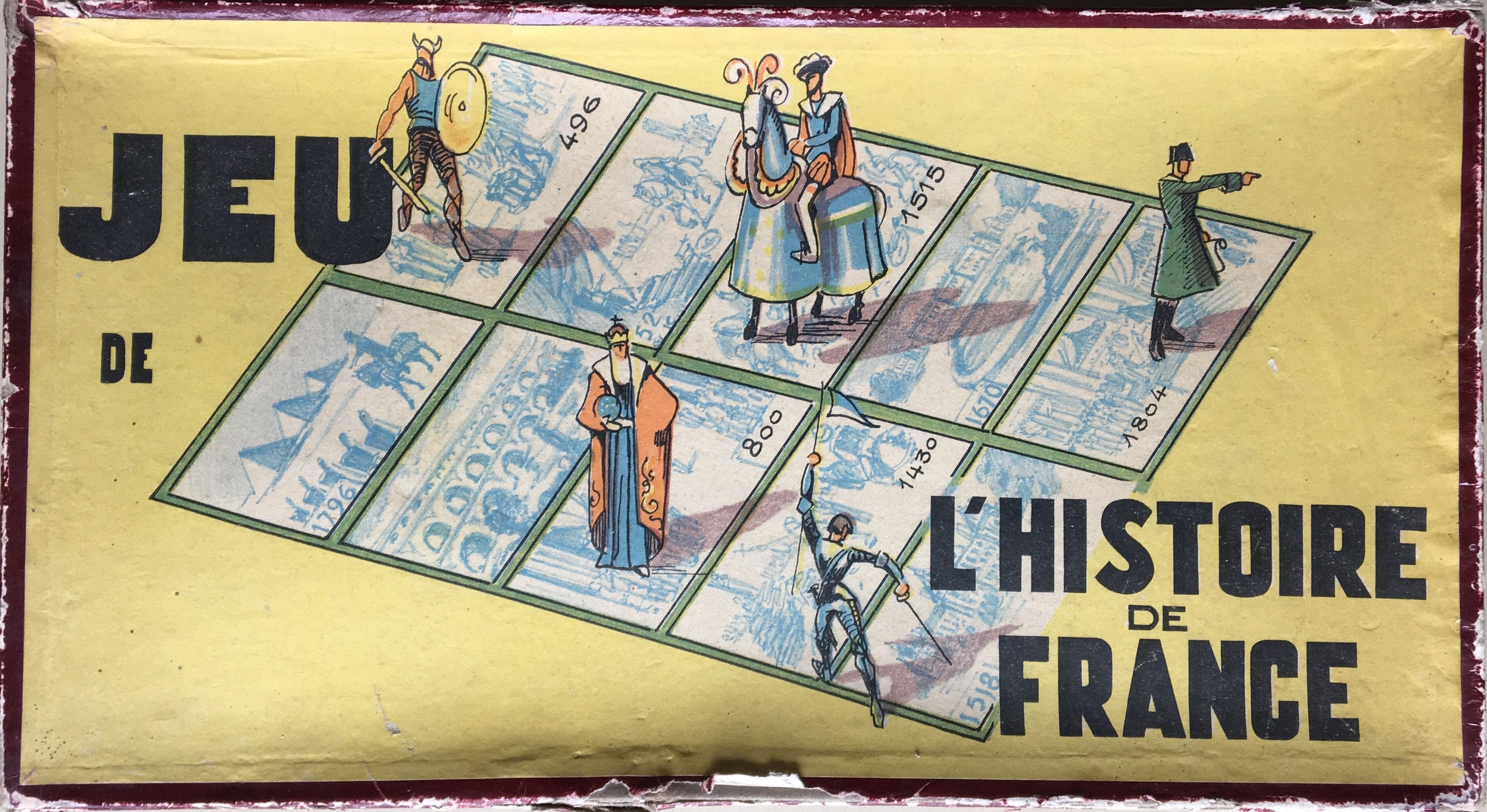 Jeu d'Histoire de la France