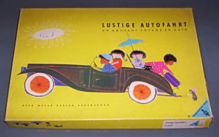 Lustige Autofahrt