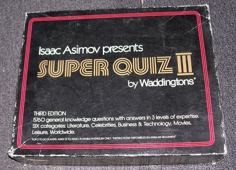 Isaac Asimov presents Super Quiz III