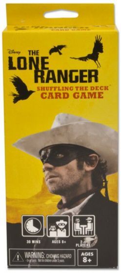 The Lone Ranger: Shuffling the Deck Card Game box art