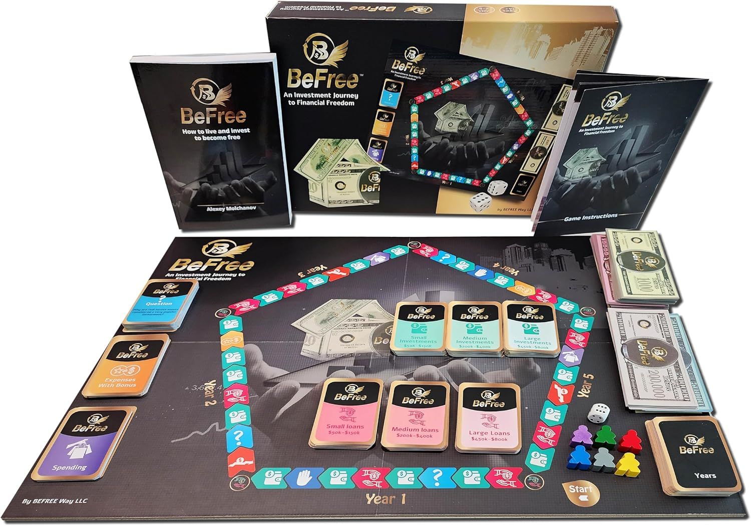 Cover art for BeFree Board Game