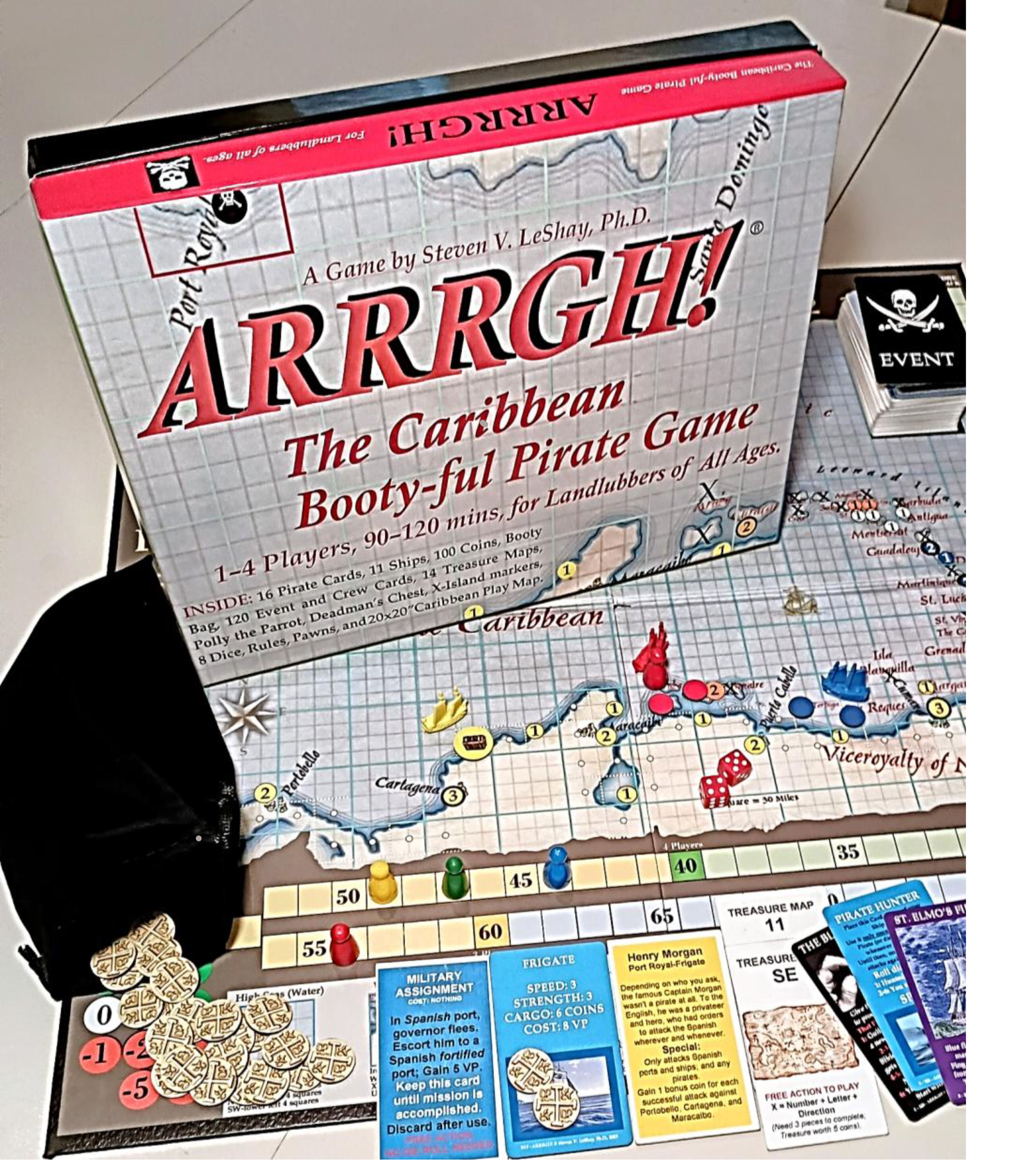 Cover art for ARRRGH! The Caribbean Booty-ful Pirate Game