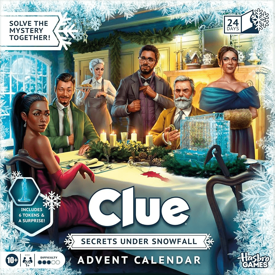 Clue: Advent Calendar – Secrets Under Snowfall