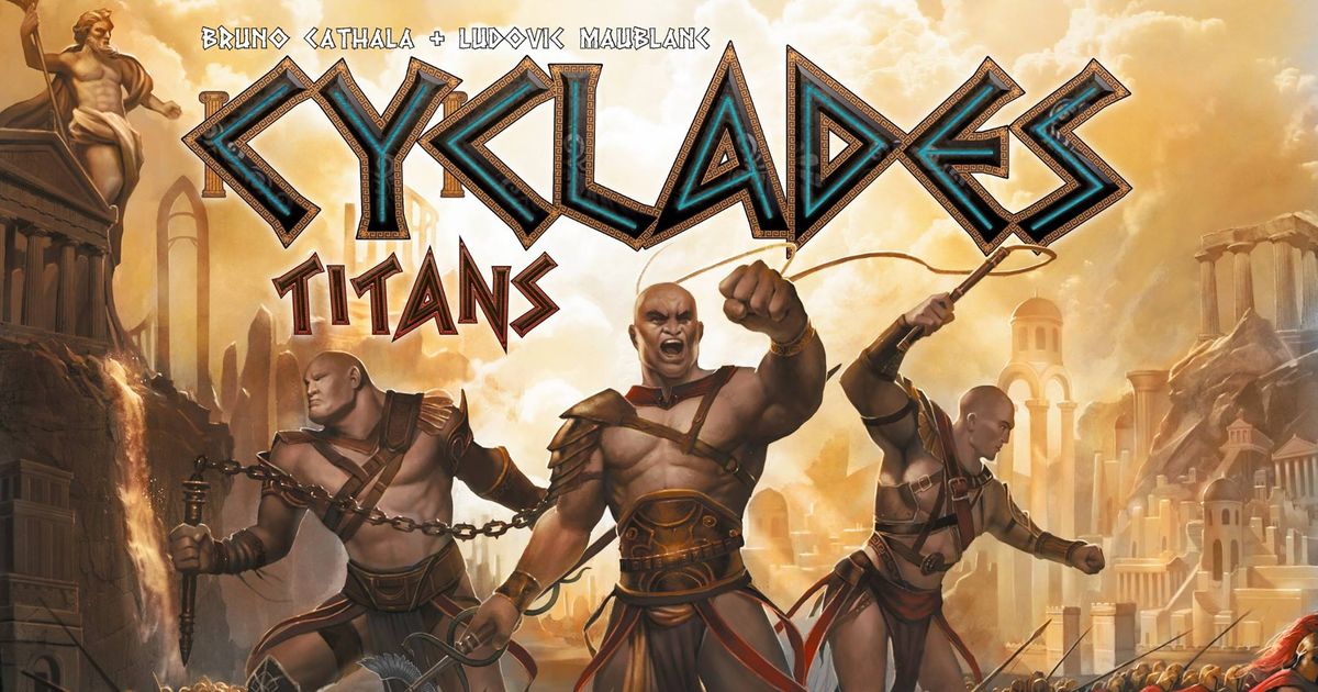 Cyclades: Titans, Board Game