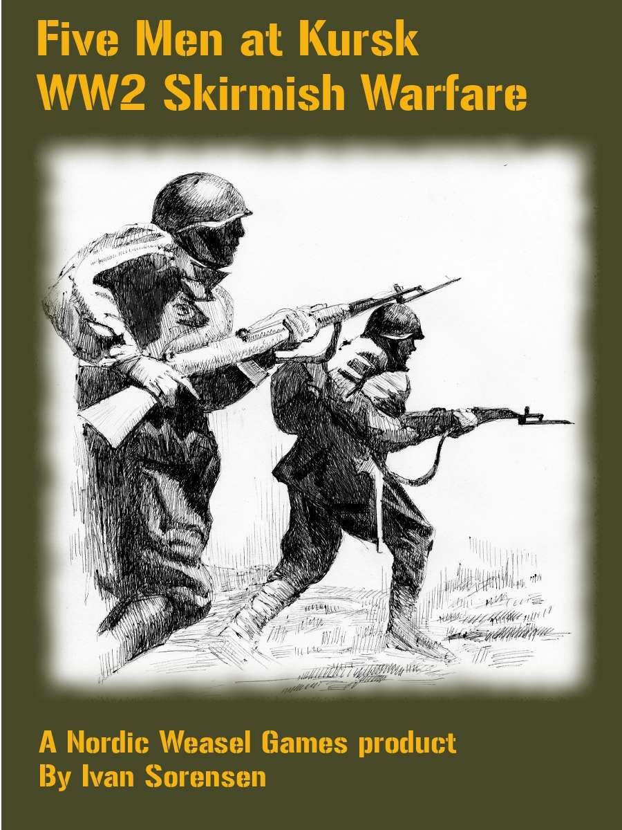 Five Men at Kursk WW2 Skirmish Warfare