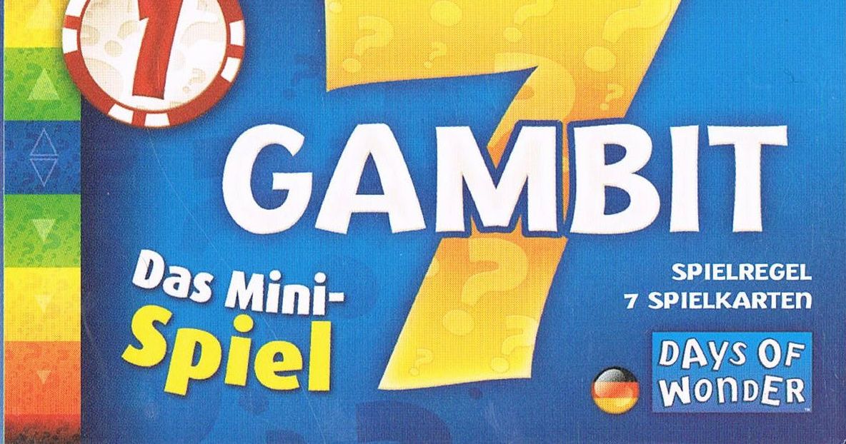 Gambit 7: Le Mini Jeu de Démo | Board Game | BoardGameGeek