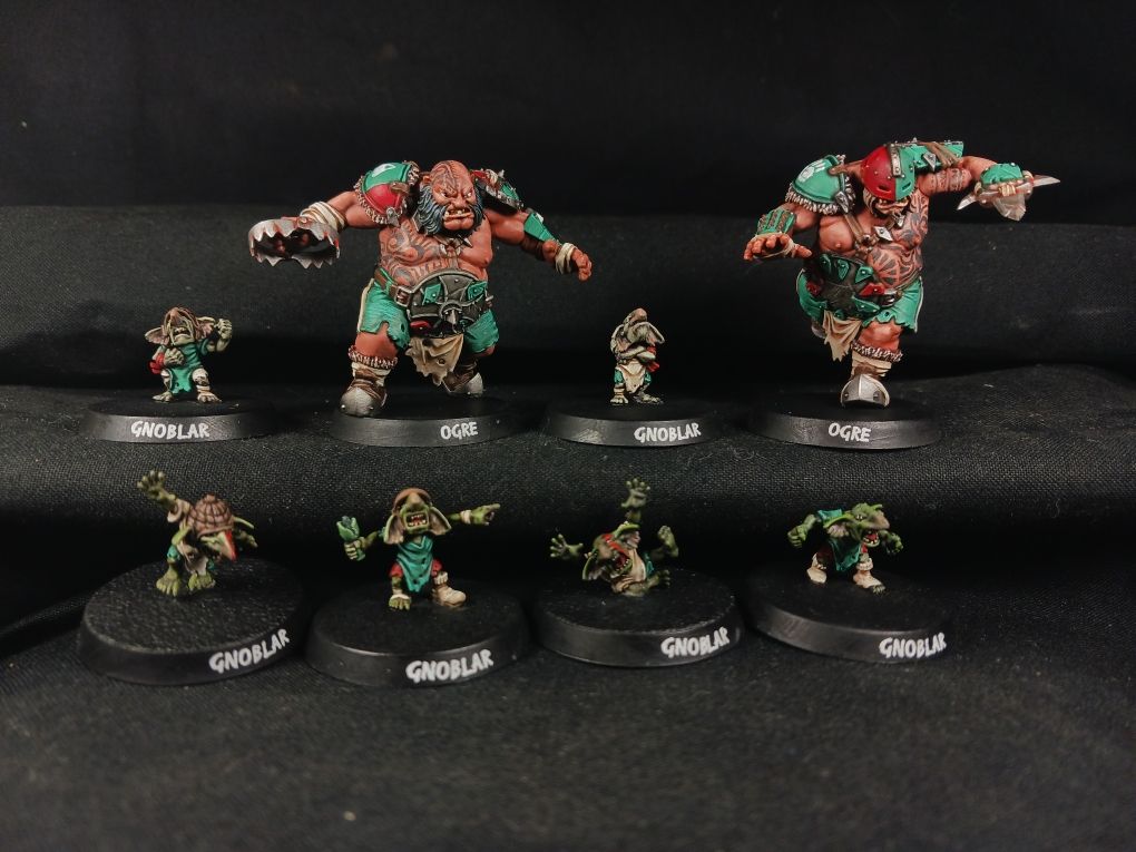 My Painting Saga: Ogres | Blitz Bowl: Ultimate Edition