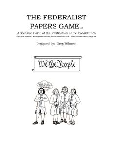 The Federalist Papers Game