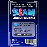 Dark Blue Sapphire - Premium (80x120mm)