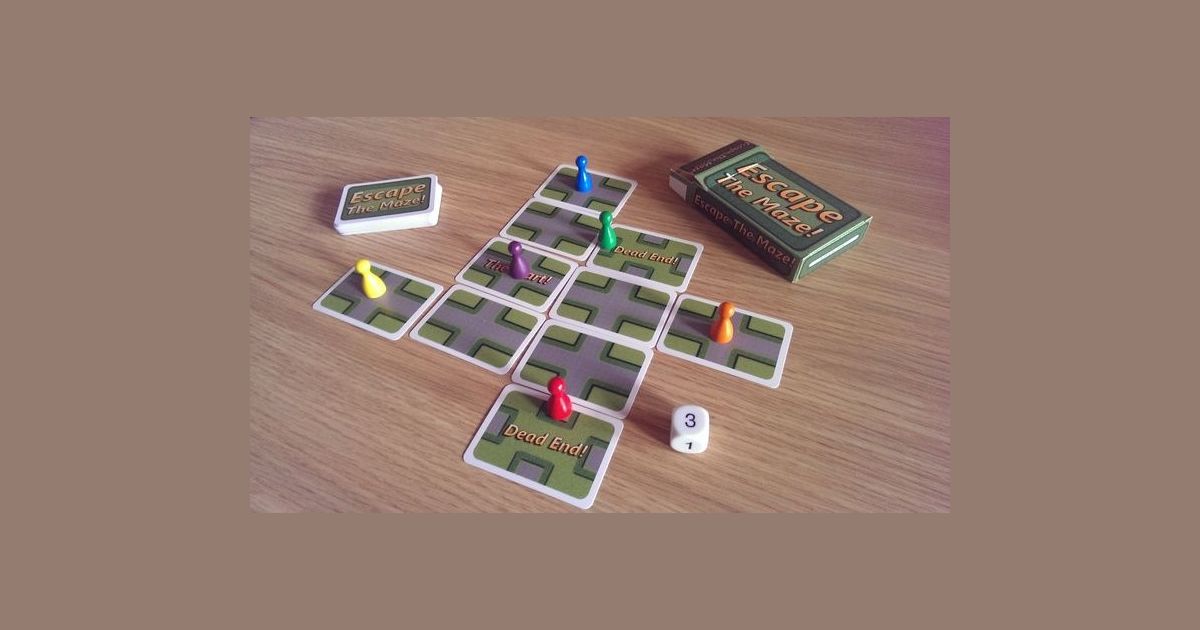 Escape The Maze Board Game BoardGameGeek
